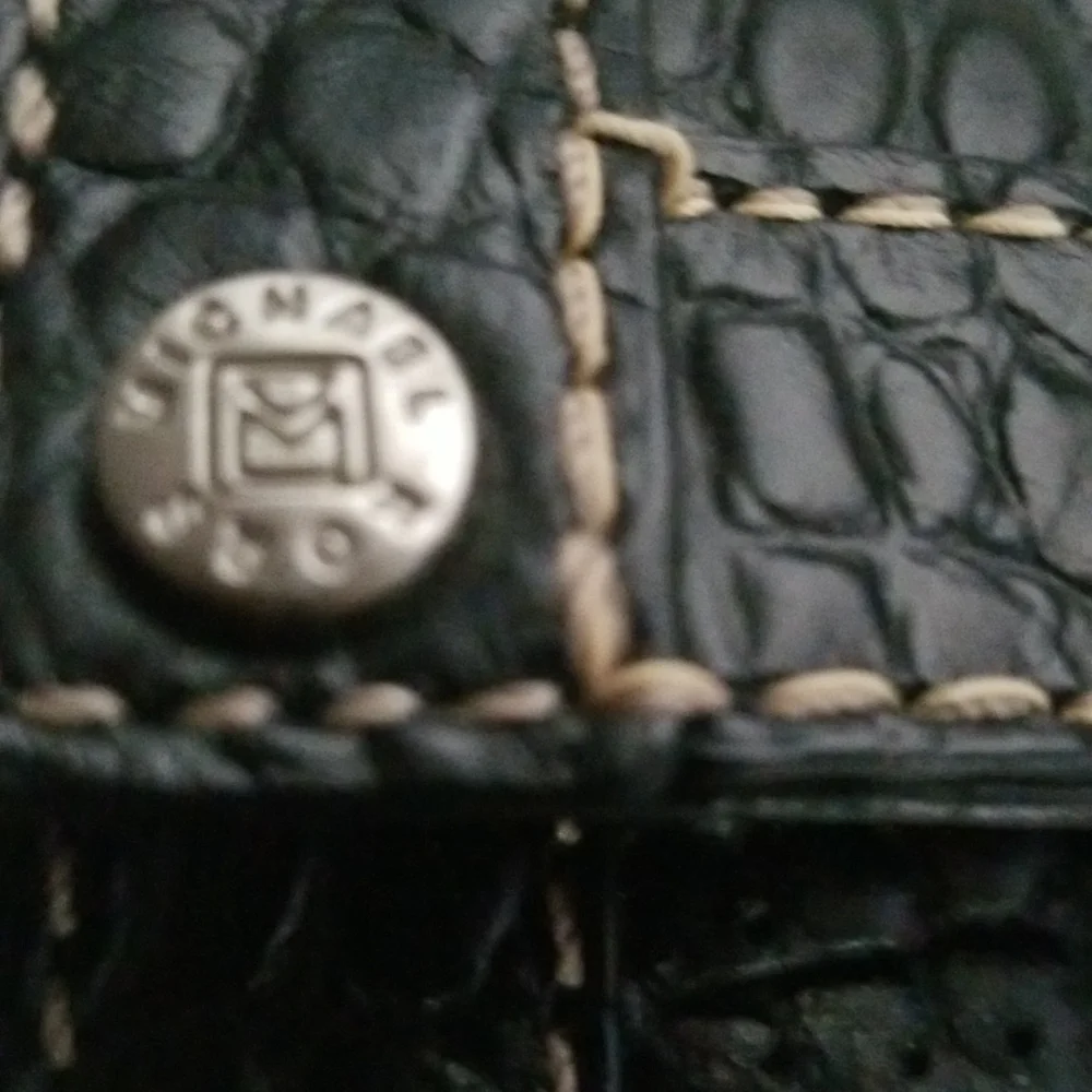 Black women alligator print hand bag. Very good conditions. No defects - Picture 4 of 10